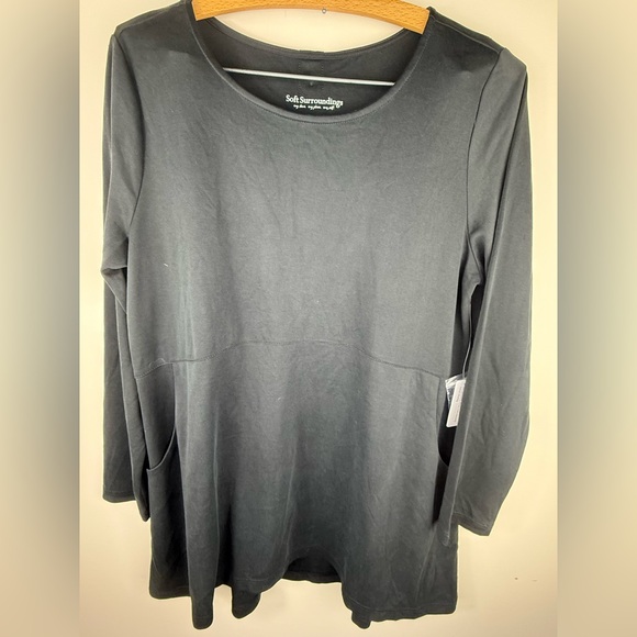 Soft Surroundings Tops - Soft Surroundings Women's Fairfax Tunic Long Sleeve Top